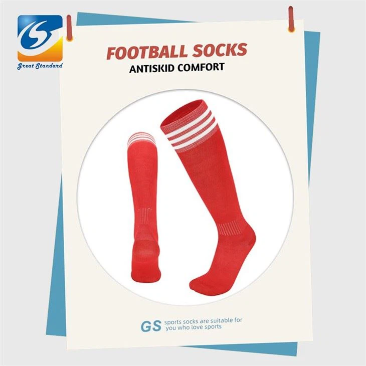 Stripe Knee High Football Socks